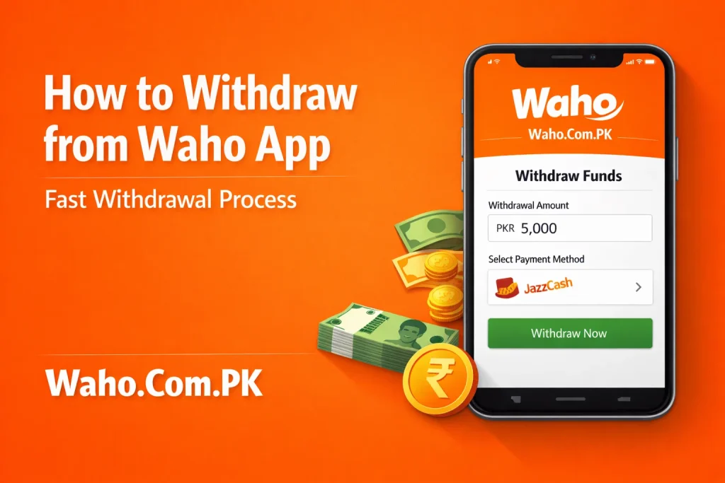 How to Withdraw from Waho App
